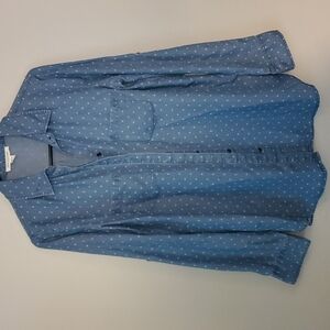 Beach lunch lounge chambray blouse